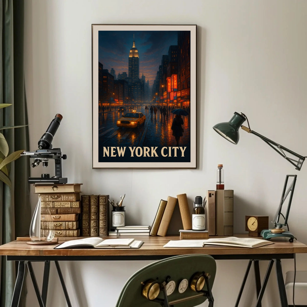 New York City Nights Poster