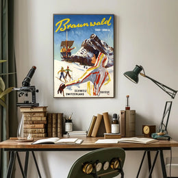 Braunwald Winter Wonderland Poster