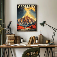 Majestic Mountains of Germany Poster