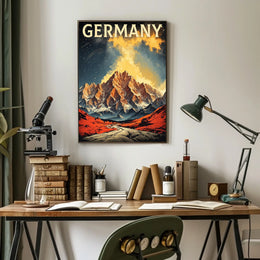 Majestic Mountains of Germany Poster