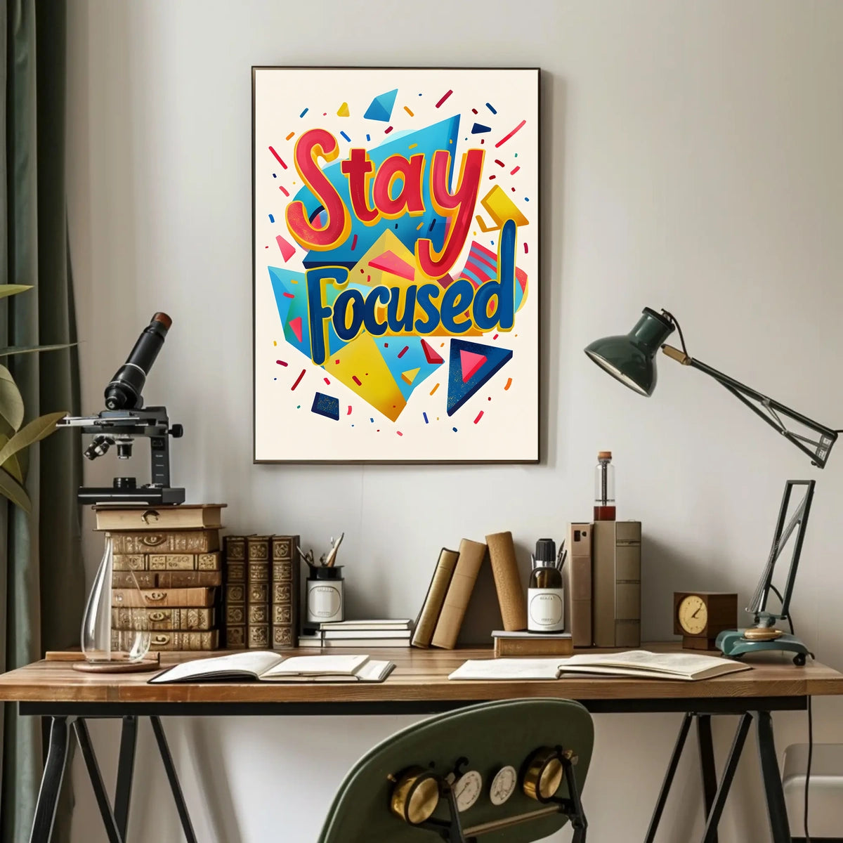Stay Focused Poster