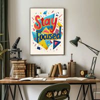 Stay Focused Poster