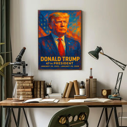 Donald Trump 47Th President Poster