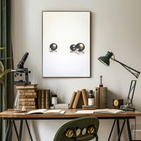 Minimalist Holiday Ornaments Minimalist Poster