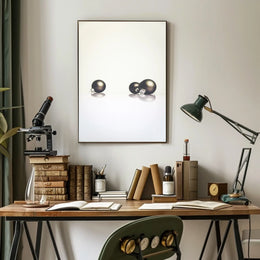 Minimalist Holiday Ornaments Minimalist Poster