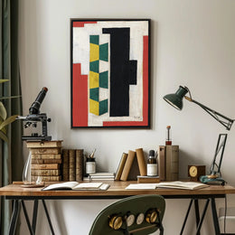Geometric Abstraction Poster