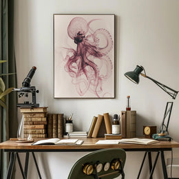Mesmerizing Octopus Art Poster for Home Decor PosterGoat