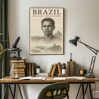 Brazil Favela Culture Poster