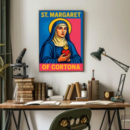 St. Margaret of Cortona Poster