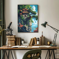 Enigmatic Visual Storytelling Art Poster