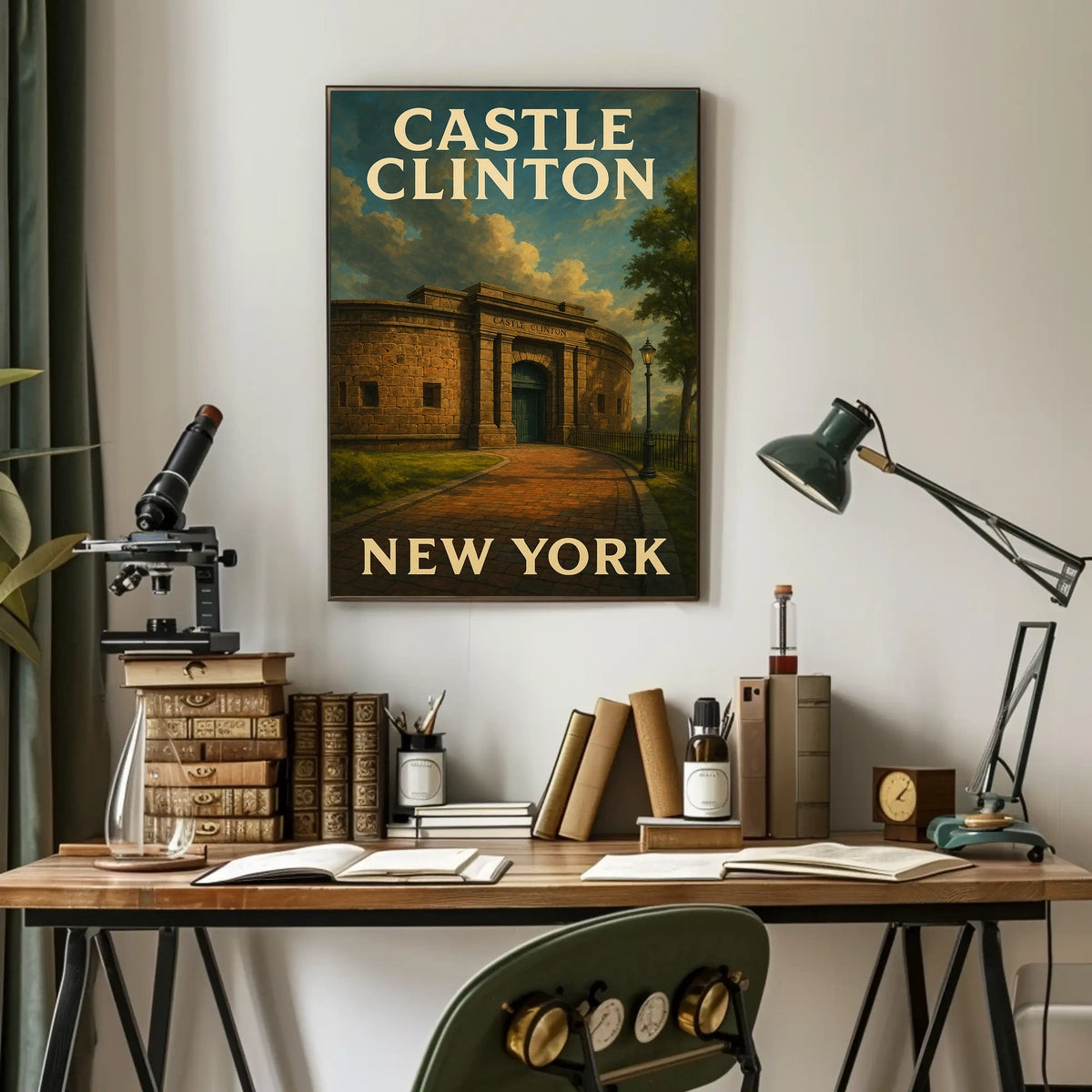 Castle Clinton New York Poster