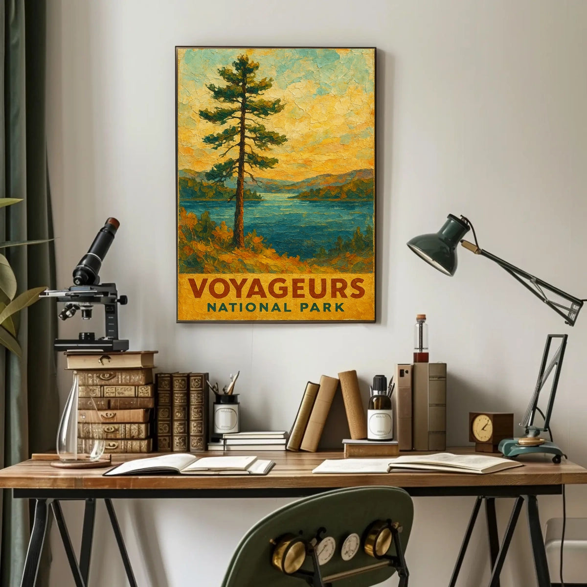 Voyageurs National Park Poster