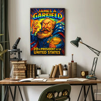 James A. Garfield 20th President Poster PosterGoat