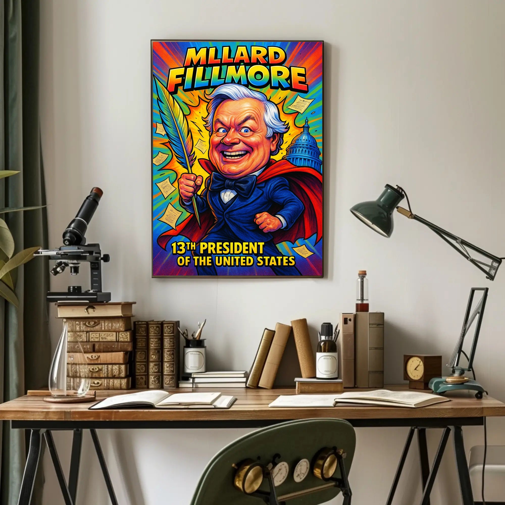Millard Fillmore 13th President Poster PosterGoat