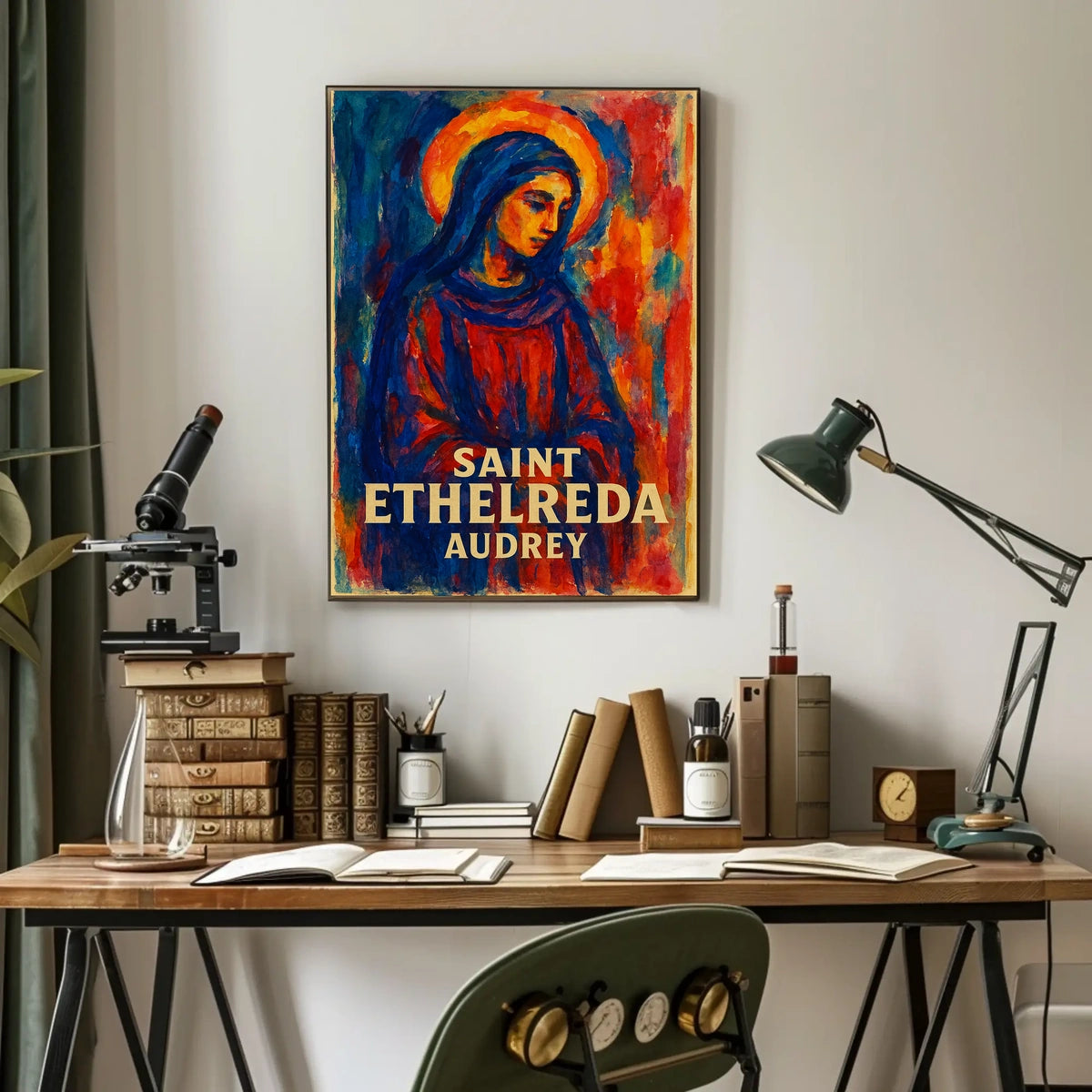 Saint Etheldreda Poster