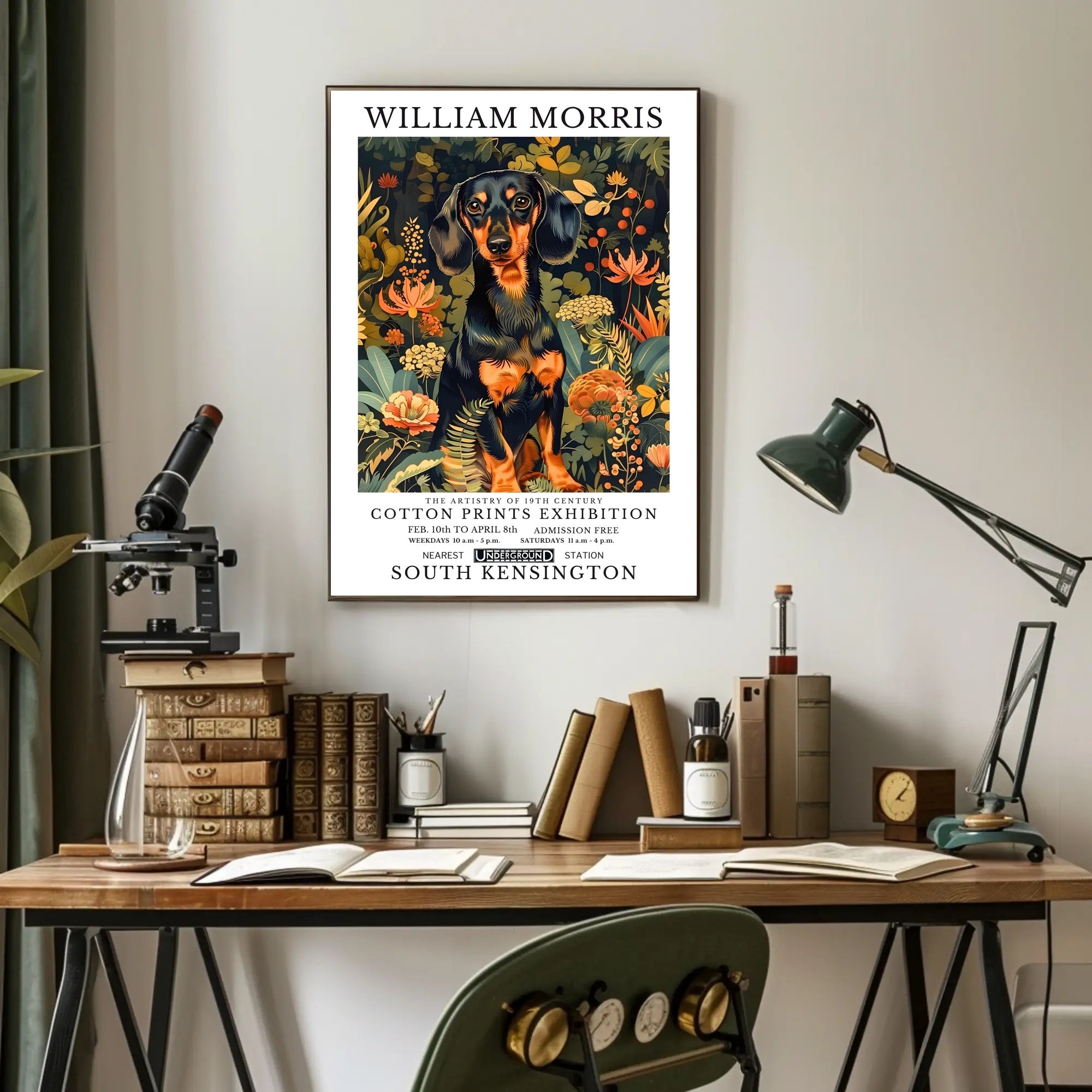 The Artistry of William Morris in Artistic Poster