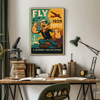 Popeye 1929 Art Poster POP-63