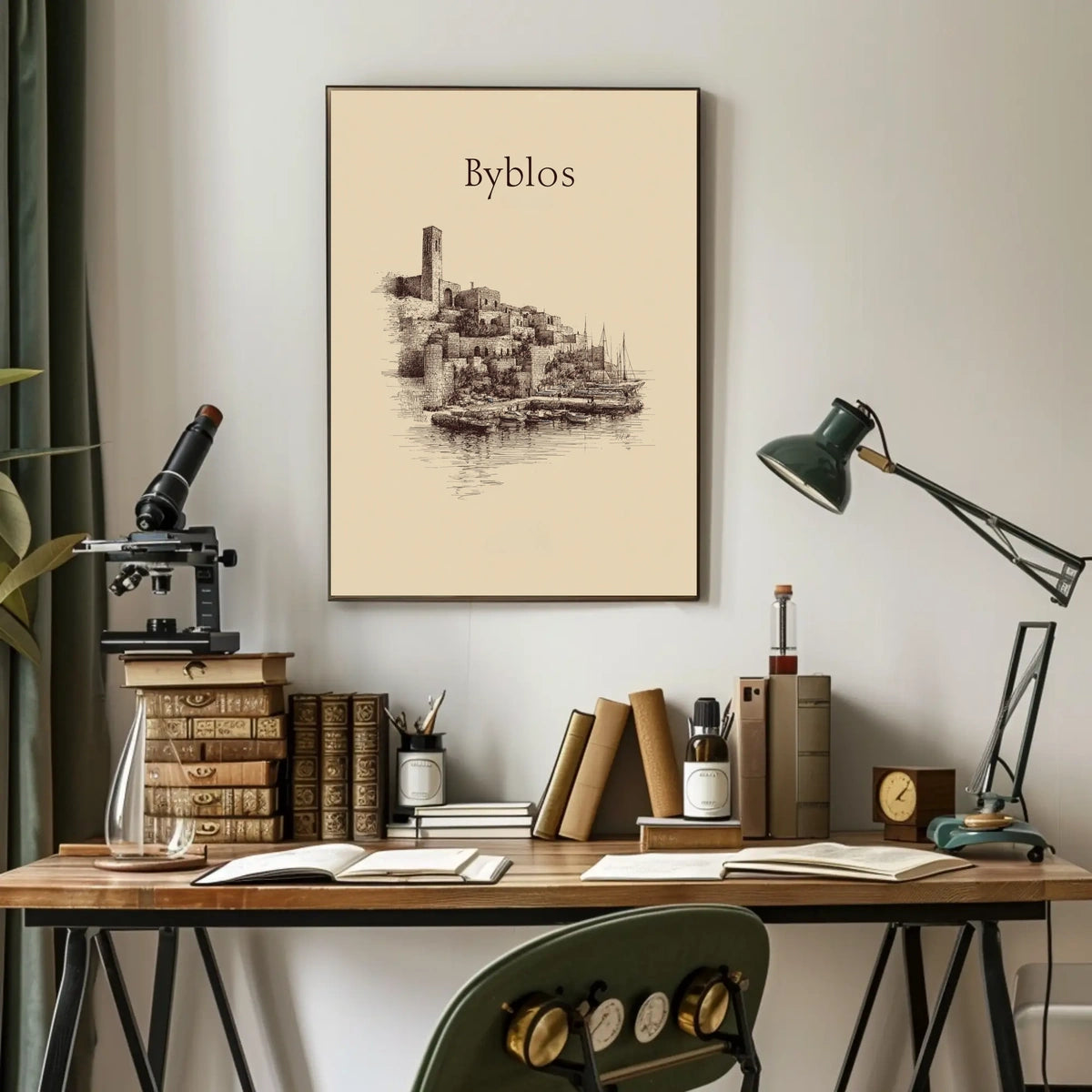 Byblos Ancient Port City Poster