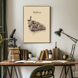 Byblos Ancient Port City Poster