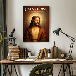 Jesus Christ  I am the Light of the World Poster PosterGoat