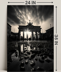 The Brandenburg Gate At Dusk Poster