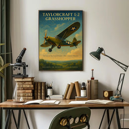 Taylorcraft L-2 Grasshopper Poster