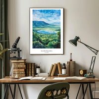 Ngorongoro Crater Poster PosterGoat