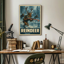 Reindeer Patrol Poster