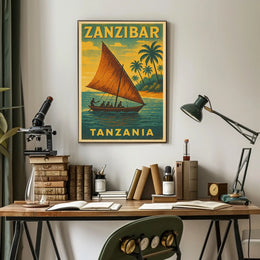 Zanzibar Travel Poster