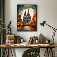 Cologne Cathedral in Germany Poster