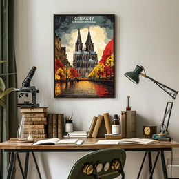 Cologne Cathedral in Germany Poster