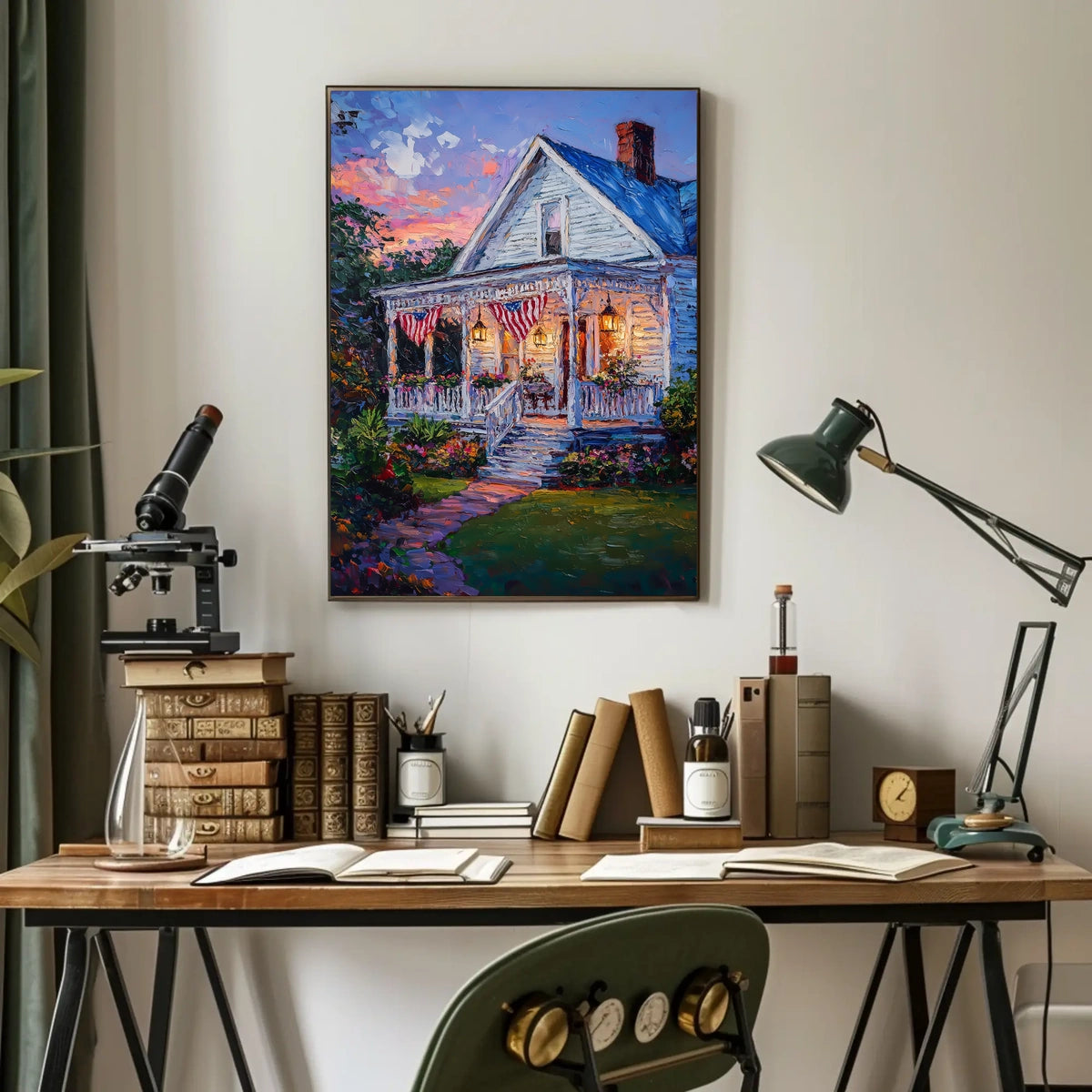 wooden house Poster