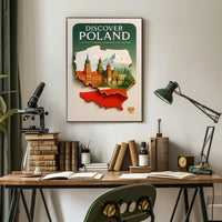 Discover Poland Poster PosterGoat