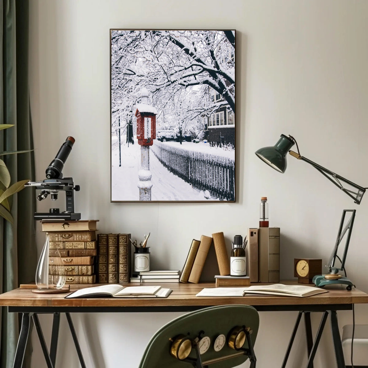 Winter Serenity Poster