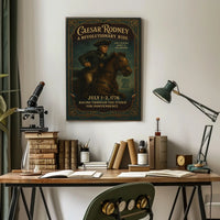 Caesar Rodney A Revolutionary Ride Poster