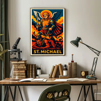 St. Michael The Archangel Poster