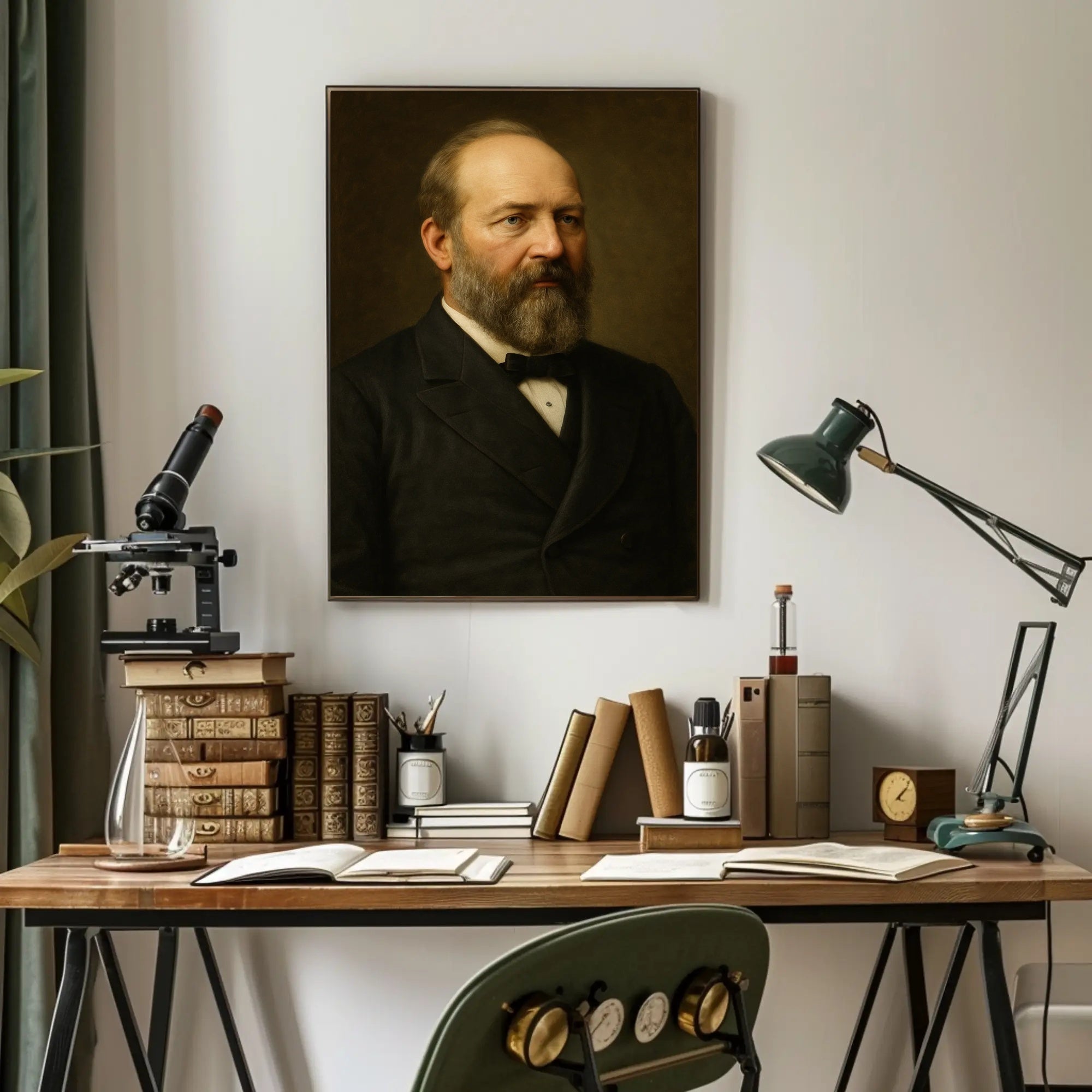 Portrait of a Distinguished Gentleman Historical Poster