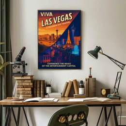 Viva Las Vegas A Modern Day Marvel Poster