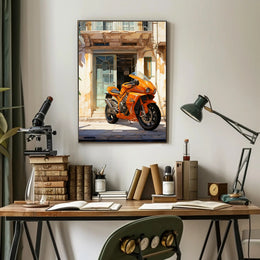 The Vibrant Ride Poster PosterGoat