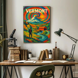 Vermont Adventure Poster