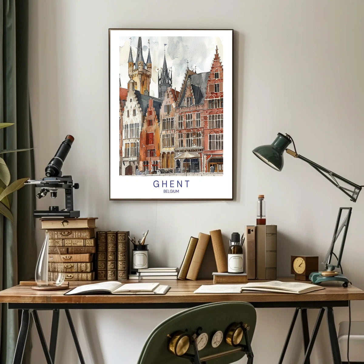 Ghent, Belgium Poster