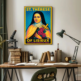 St. Thérèse of Lisieux The Little Flower of Jesus Poster