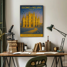Duomo Di Milano A Testament To Gothic Poster