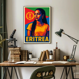 Eritrea A Vibrant Tribute Poster
