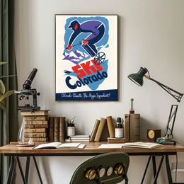 Ski Colorado Poster