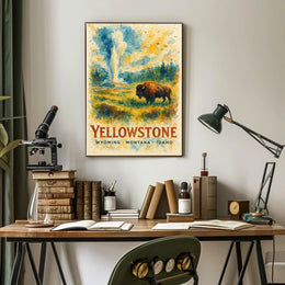 Yellowstone National Park Poster