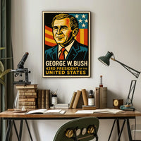 George W. Bush 43rd President Poster