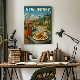 New Jersey A Nostalgic Journey Poster