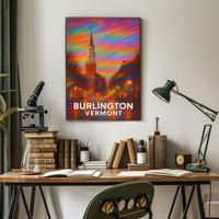 Burlington Vermont Wanderlust Photography Poster