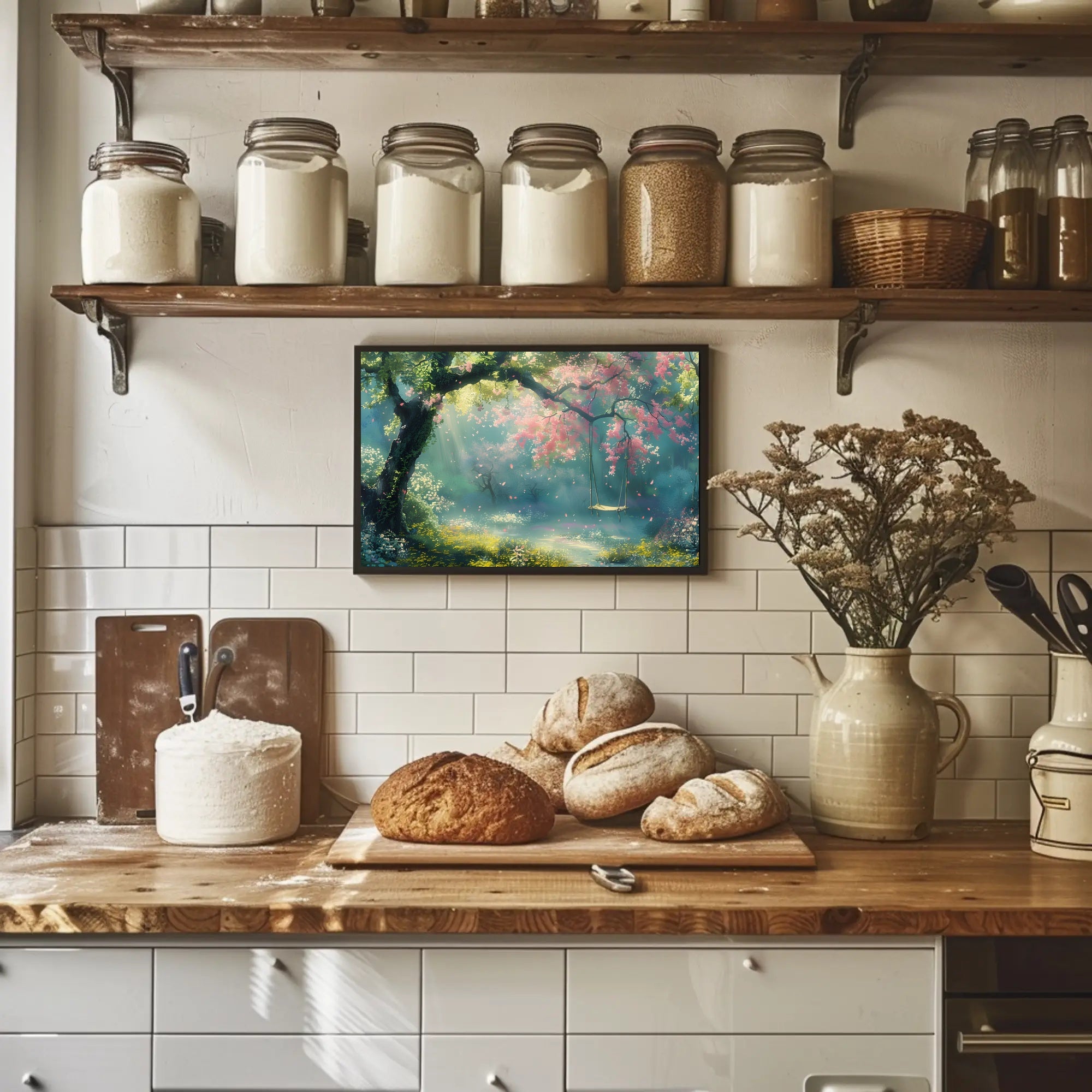 Tranquil Blossom Retreat Poster